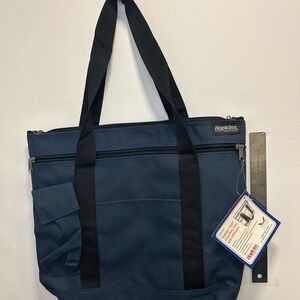 Hopkins 600 Clean/ Dirty Navy Blue Medical Tote Bag